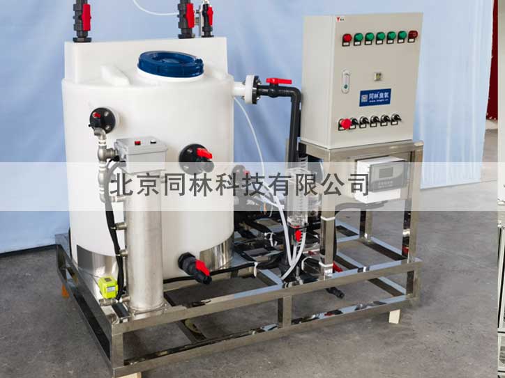 高濃度臭氧水加壓系統測試完成