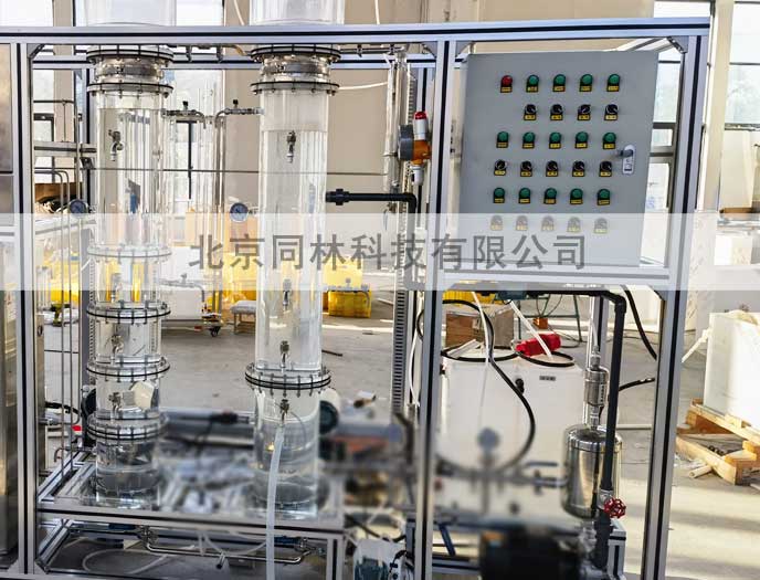 2柱中試UV+臭氧催化氧化實驗裝置